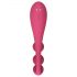 Satisfyer Tri Ball 1 - Vibrador multifuncional recarregável (vermelho)