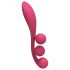 Satisfyer Tri Ball 1 - Vibrador multifuncional recarregável (vermelho)