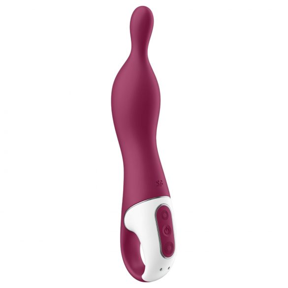 Satisfyer A-Mazing 1 - vibrador A-ponto recarregável (vermelho)