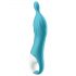 Satisfyer A-Mazing 2 - Vibrador recarregável para o ponto A (turquesa)