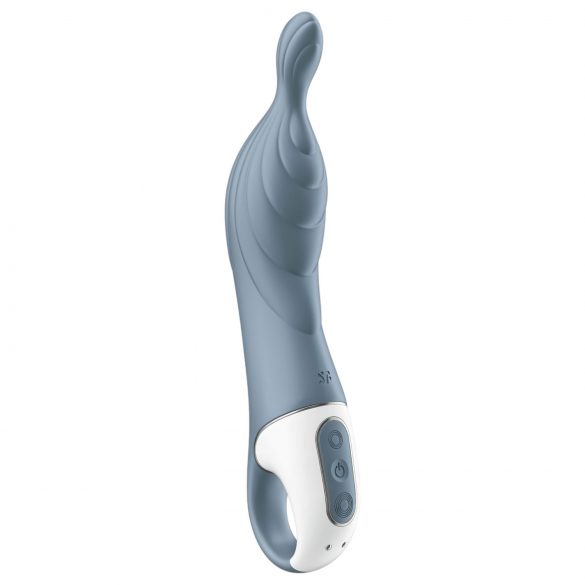 Satisfyer A-Mazing 2 - Vibrador recarregável para o ponto A (cinza)