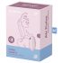 Satisfyer Vulva Lover 3 - Estimulador de clitóris a ar, recarregável (rosa)