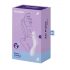 Satisfyer Curvy Trinity 2 - Vibrador 2 em 1 com ar pulsante (roxo)