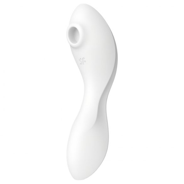 Satisfyer Curvy Trinity 5+ - Vibrador 2 em 1 com ondas de ar (branco)