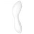 Satisfyer Curvy Trinity 5+ - Vibrador 2 em 1 com ondas de ar (branco)