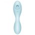 Satisfyer Curvy Trinity 5+ - Vibrador 2 em 1 inteligente (azul)