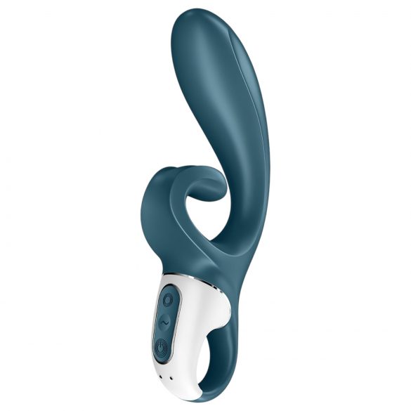 Satisfyer Hug Me - Vibrador inteligente, azul acinzentado