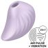 Satisfyer Pearl Diver - vibrador clitoriano roxo com ondas de ar recarregável