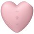 Satisfyer Cutie Heart - Vibrador Clitoriano a Ar Pulsante (rosa)