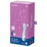 Satisfyer Air Pump Vibrator 5 - vibrador inteligente azul