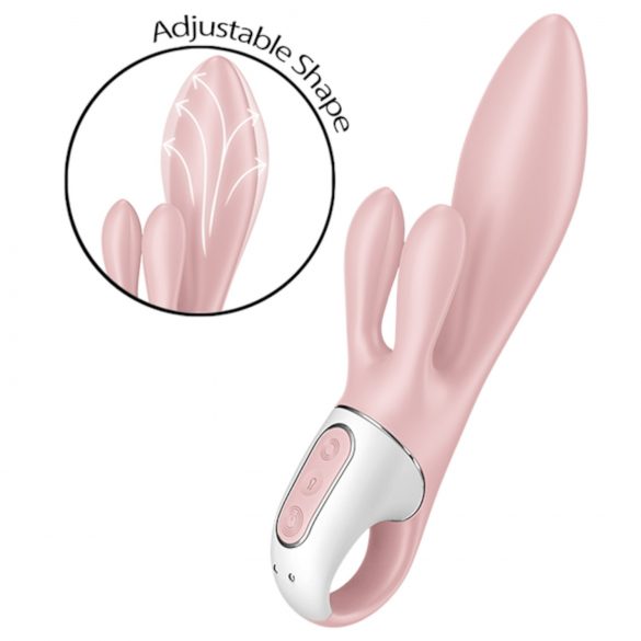 Satisfyer Air Pump Bunny 3 - Vibrador Inflável (Rosa)