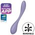 Satisfyer Flex 5 G-spot - Vibrador Inteligente (Roxo)