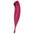 Satisfyer Twirling Pro - Vibrador 2 em 1 para clitóris (vermelho)