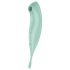 Satisfyer Twirling Pro - Vibrador 2 em 1 Inteligente (Menta)