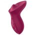 Satisfyer Exciterrr - Vibrador giratório com pérolas (vermelho)