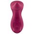 Satisfyer Exciterrr - Vibrador giratório com pérolas (vermelho)