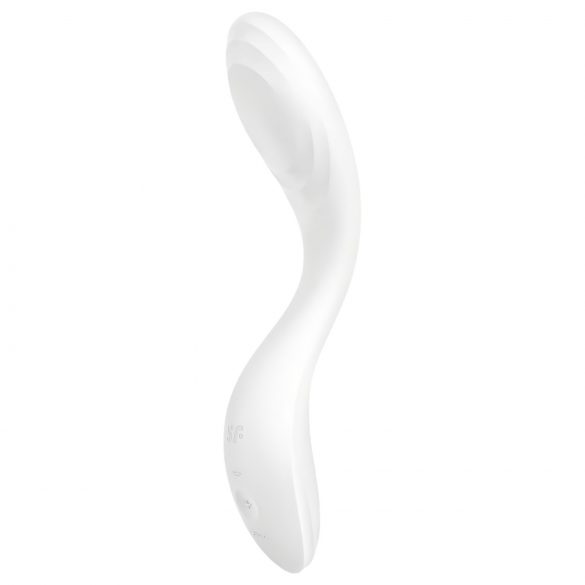 Satisfyer Rrrolling - Vibrador G-ponto com bolas rotativas (branco)