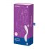 Satisfyer Rrrolling - Vibrador G-ponto com bolas rotativas (branco)