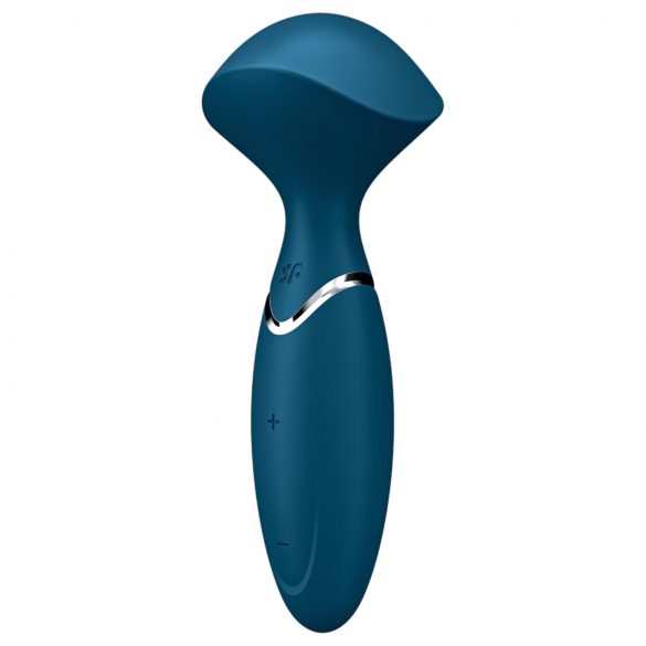 Mini Satisfyer Wand-er - Vibração à Prova d'Água (azul)