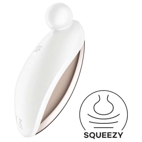 Satisfyer Spot On 2 - Vibrador Clitoriano Recarregável (Branco)