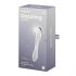 Satisfyer Dazzling Crystal 1 - Dildo de vidro duplo (transparente)