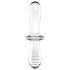 Satisfyer Double Crystal - Dildo de Vidro Duplo (transparente)