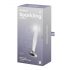 Satisfyer Sparkling Crystal - Dildo de Vidro Estriado (Transparente)