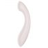 Satisfyer G-Force: Vibrador G-ponto recarregável e à prova d'água (bege)