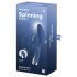 Satisfyer Spinning Rabbit 1 - Vibrador giratório com braço clitorial (azul)