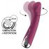 Satisfyer G-Spot 1: Vibrador vermelho com cabeça giratória