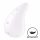 Satisfyer Dew Drop - Vibrador à prova d'água recarregável (branco)