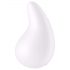 Satisfyer Dew Drop - Vibrador à prova d'água recarregável (branco)