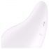 Satisfyer Dew Drop - Vibrador à prova d'água recarregável (branco)