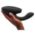 Mulheres Duo 2 - 2 em 1 Vibrador Ponto G (preto)