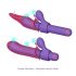 Vara Mágica - Vibrador com braço intercambiável (roxo)