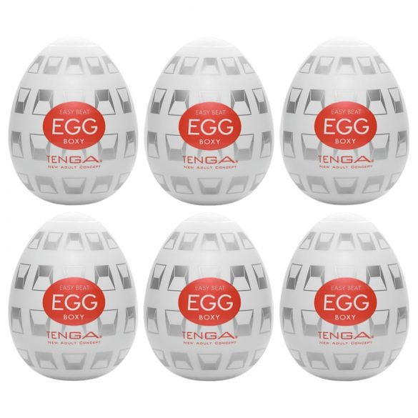 TENGA Egg Boxy - Ovo Masturbador (6 un.)