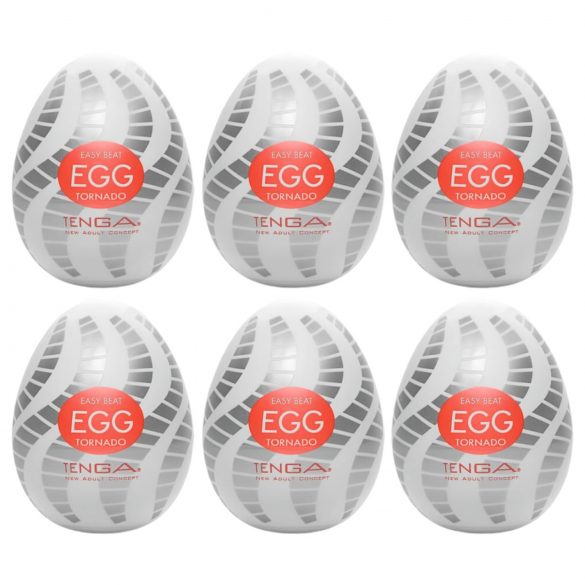 TENGA Egg Tornado - Ovo de Masturbação (6 unid.)