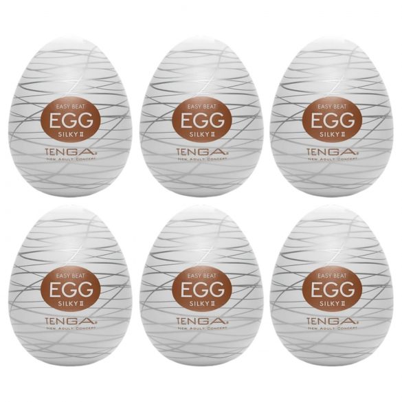 TENGA Egg Silky II - Ovo Masturbador (6 unid.)