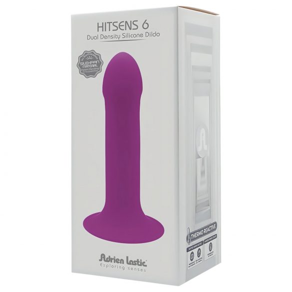 Adrien Lastic Hitsens 6 - Dildo Termoativado (roxo)