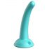 Dillio Curious Five - Dildo de Silicone (15cm) - Turquesa