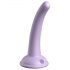 Dillio Curious Five - Dildo de silicone com ventosa (15cm) - roxo