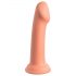 Dillio Grande Herói - Dildo de Silicone com Ventosa (17cm) - Laranja