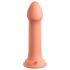 Dillio Grande Herói - Dildo de Silicone com Ventosa (17cm) - Laranja