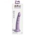 Dillio Slim Seven - Dildo Estimulador com Ventosa (20cm) - Roxo