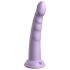 Dillio Slim Seven - Dildo Estimulador com Ventosa (20cm) - Roxo