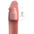 X-TENSION Elite 2 - capa peniana com anel (natural)