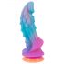 Beasty Cocks - Dildo Alien de Silicone (Azul-Laranja)