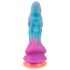 Beasty Cocks - Dildo Alien de Silicone (Azul-Laranja)