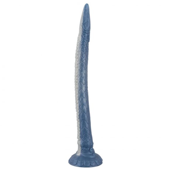 Beasty Cocks Enguia de Êxtase - dildo extra longo (azul)