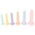 Conjunto de Dildos Treinadores - 6 Cores Vibrantes